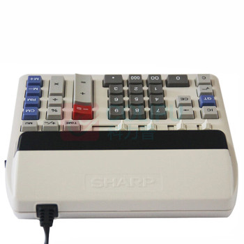 夏普 SHARP 12位插电金融财会插电计算器(电脑 CS-2122H 210*220*74mm 6台/箱