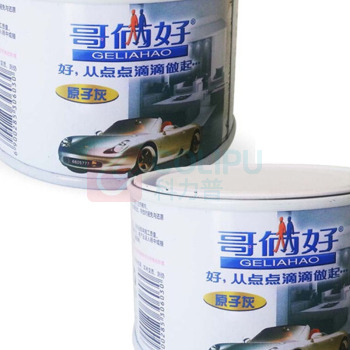 哥俩好 原子灰 汽车腻子粉膏 ZY306 0.4kg/桶 12桶/件 