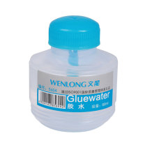 晨好 文龙小圆瓶液体胶水 高粘度带毛刷头 1127 DC