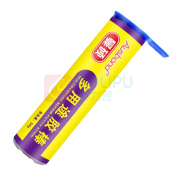 奥斯邦 多用途胶棒 多用途胶棒 塑钢棒粘土修水管堵漏胶暖气片沙眼漏水修补胶粘金属裂纹砂眼补洞胶修复剂50克