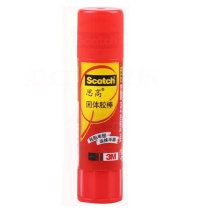 3M 思高 固体胶 5008 8g (白色) 24支/盒 外壳为红色,胶体为白色 ACR