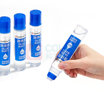 齐心 Comix 中号健康胶水 B2671 50ml (透明) PVA
