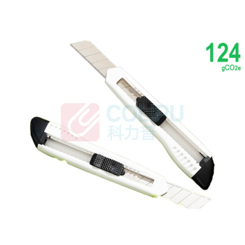 晨光 M&G 美工刀ECO+Office ASS913BY 18mm (白色) 5把/套 减碳124g/把