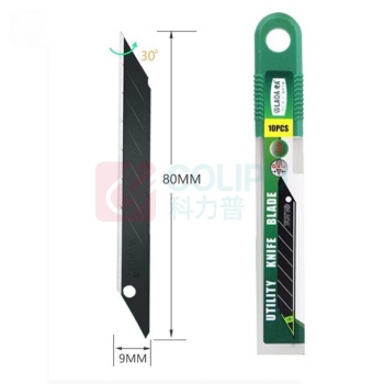 LAOA 美工刀片 LA111403 9mm 30度锐角刀片100片装