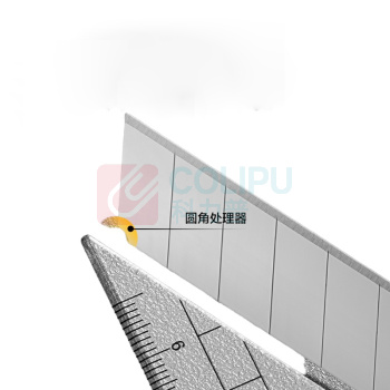 得力 deli 美工刀片 DP501 9mm 60°SK5 DC