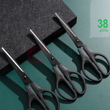 晨光 M&G 办公剪刀Eco+Office ASS913CB 170mm (黑色) 3把/套 减碳38g/把