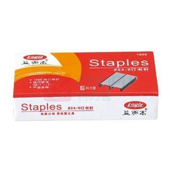 益而高 Eagle 订书针 1008 #24/6 1000枚/盒