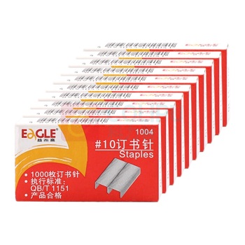 益而高 Eagle 订书针 1004 10# 1000枚/盒