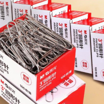 晨光 M&G 纸盒装金属回形针 ABS91696 3# 29mm (银色) 100枚/盒 10盒/组