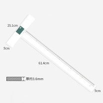 上汇 有机丁字尺 3860 60cm 5把/包