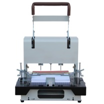奇砚 yiyan QY-40A三孔电动档案装订机5CM厚层打孔机 QY-6350 红外线自动穿线机