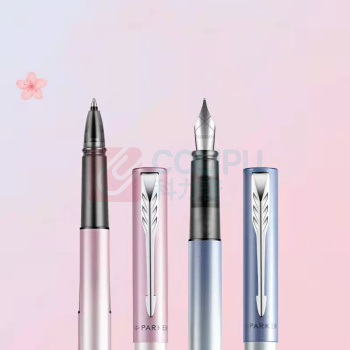 派克 PARKER 钢笔套装 威雅XL系列樱花蓝特别款 
