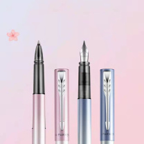 派克 PARKER 钢笔套装 威雅XL系列樱花蓝特别款 