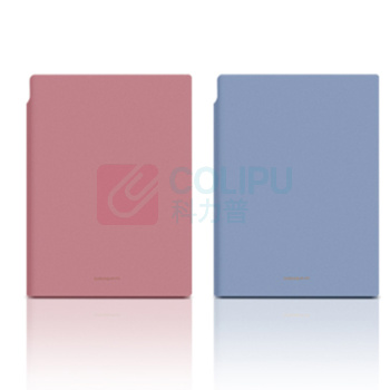 得力 deli 可插笔皮面本 22290 A5 112张/本 (黑色)