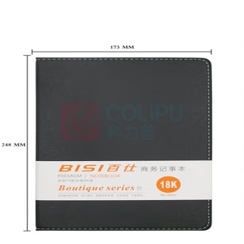百仕 皮面笔记本 18K