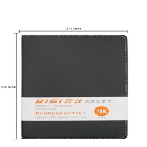 百仕 皮面笔记本 18K