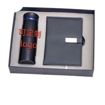 融银之汇 笔记本礼品套装 两件套 (黑 红 蓝 随机发)