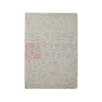 前通 front 卡通 皮面记事本 D21-A601 A6 (混色) 146张(292页)/本 (颜色随机)