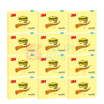 3M 报事贴 657 102*76mm 100页/本 12本/包