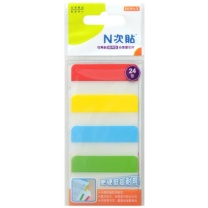 N次贴 Stick 'N 标签告示贴 34040 51*38mm (4色) 24枚