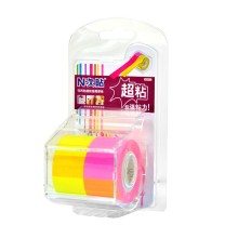 N次贴 Stick 'N 超粘卷筒便签纸胶带座 36540 25mm*10m (荧光洋红、黄) 2卷/卡 DC