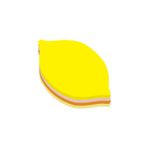 N次贴 Stick 'N 轧型便条 四色组合便条纸 33030 70*70mm (混色) 160页/本 柠檬
