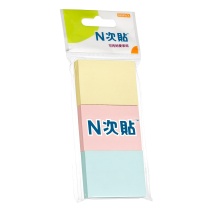 N次贴 Stick 'N 三色组合型便条纸 32017 38×51mm (混色) 3本/包