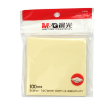 晨光 M&G 优事贴自粘便条纸 YS-03 100页 76*76mm (黄色) 100页/本