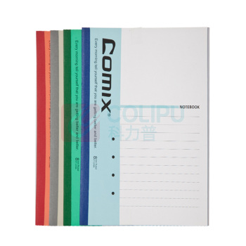 齐心 Comix 无线装订办公文具笔记本子 C4802 A5/40张 12本/包