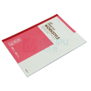 晨光 M&G 无线装订本 APYJP411 B5 (红色、蓝色、绿色、灰色) 40页/本 8本/封 (颜色随机)(大包装)