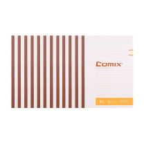 齐心 Comix 无线装订本 C4509 B5 50张 (混色) 12本/包