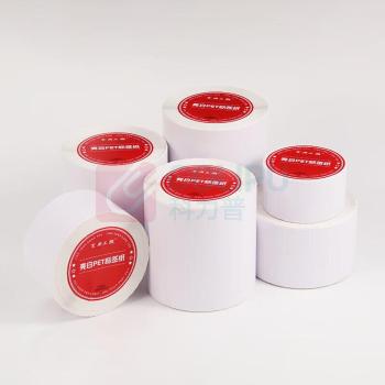 京用工投 标签打印纸 64*64mm 1000张/卷 (亮白)