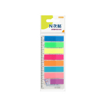 N次贴 Stick 'N 透明荧光膜指示标签 34021 45*12mm*8 (荧光8色) 10页/条 8条/包
