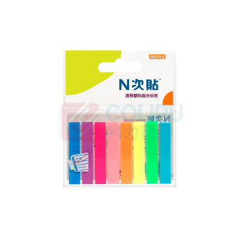 N次贴 Stick 'N 荧光膜指示标签贴 34020 45*8mm (8色) 160张/包