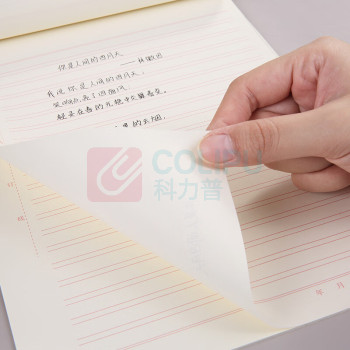 齐心 Comix 双线信稿纸演算本草稿本草稿纸本小中大学生考研学习作业本 C4895-3 16K/20张3本装