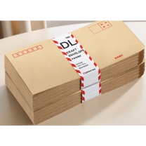 齐心 Comix 牛皮纸信 长230mm宽120mm