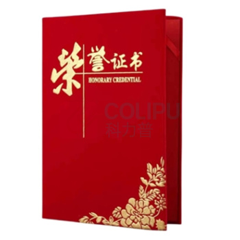 泰华 荣誉证书 B4 本