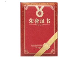 齐心 Comix 特种纸荣誉证书 C5101 6K (红色)