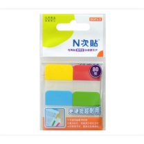 N次贴 Stick 'N 便签纸 34039 25*38mm, 80枚 (4色)