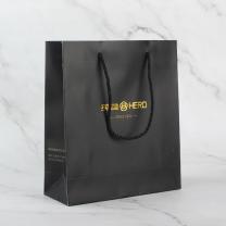 英雄 HERO 手提袋 215*245*80mm (黑色)