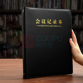 嘉然恒 jiaranheng 会议记录本活页本 JRH-HYB-20291 A4 160页/本 (黑色)