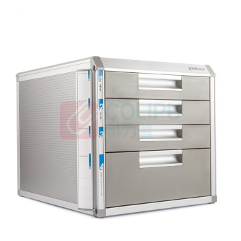 金隆兴 Glosen 四层带锁文件柜 C9931 (金属银)