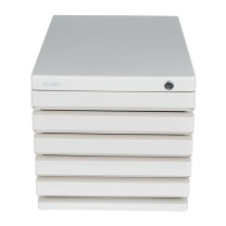 晨光 M&G 五层带锁文件柜 ADM95298 A4 (灰色)