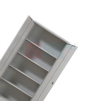谨珅 五层文件柜 JS-GZ5 900*390*1800mm (灰色)
