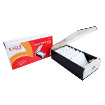 益而高 Eagle 中型透明名片盒 818M 600名 (黑色) 6个/盒