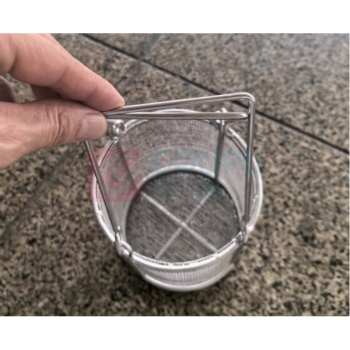 万丰 不锈钢网筐 加密网孔1.0mm 140*140mm (白色)