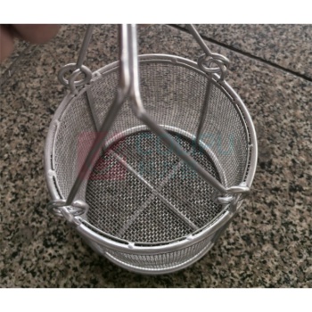 万丰 不锈钢网筐 加密网孔1.0mm 140*140mm (白色)