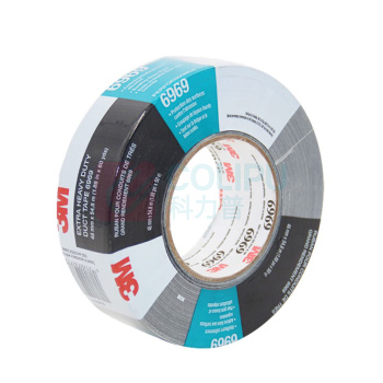 3M 布基黑胶带 6969 48mm*54.8m 1.88po*60v