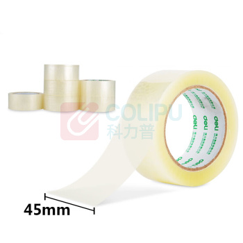 得力 透明胶带 30183 45mm×100y 45mm×100y BOPP 透明 1卷/卷 卷