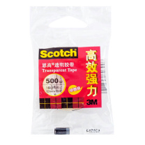 3M 思高 透明胶带 500 1/2 12mm*15m 12卷/袋